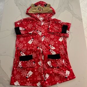 One piece reindeer hooded pajamas Men's- NWOT